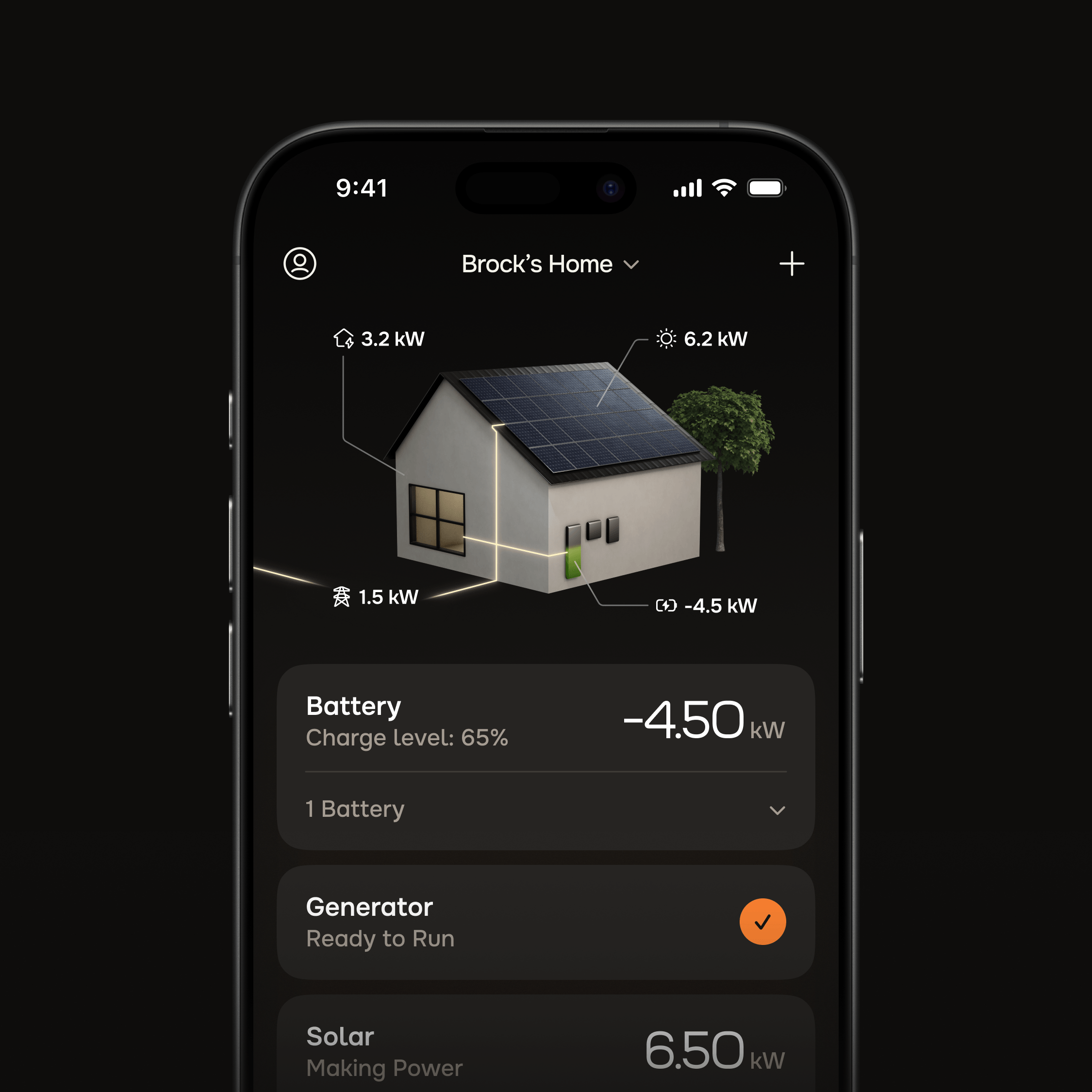 Smart home app