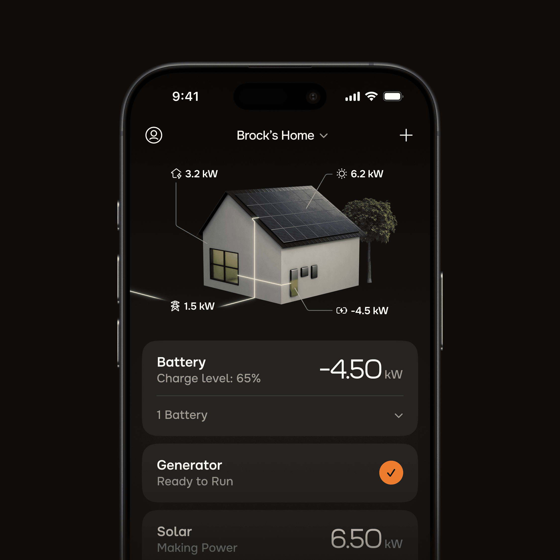 Smart home app