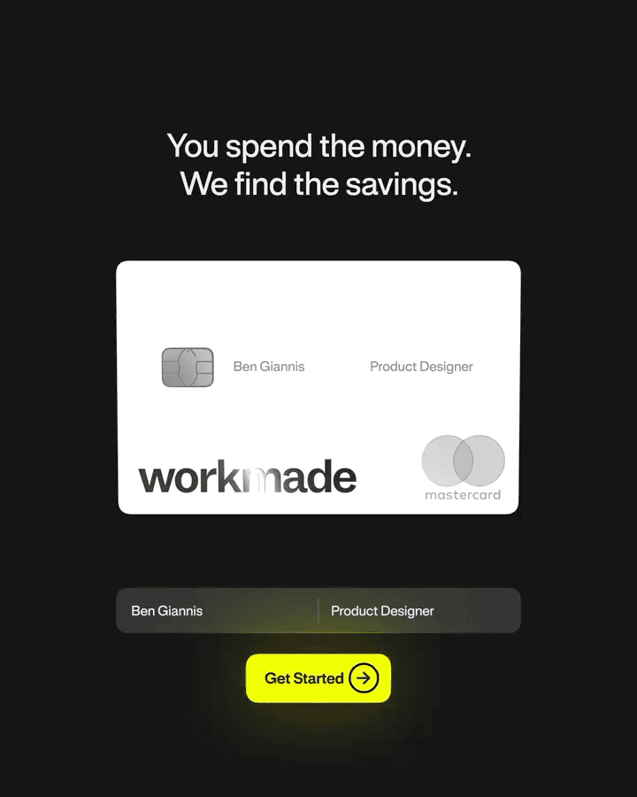 Workmade card